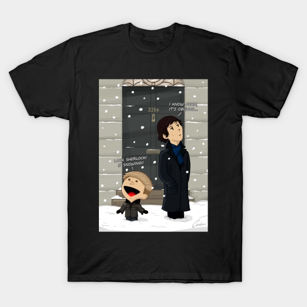 Sherlock & Watson T-Shirt by ChrisHarrys